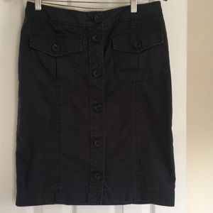 Dark blue (navy) pencil skirt